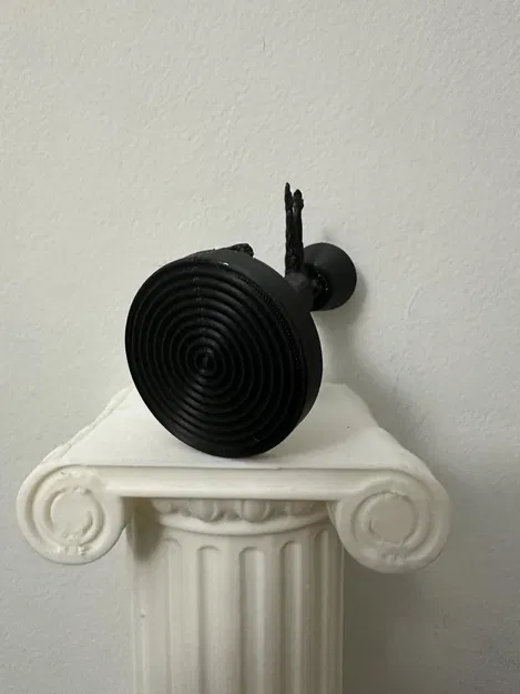 Khuôn Nhấn Cafe Hình Người Vitruvian - Image 2