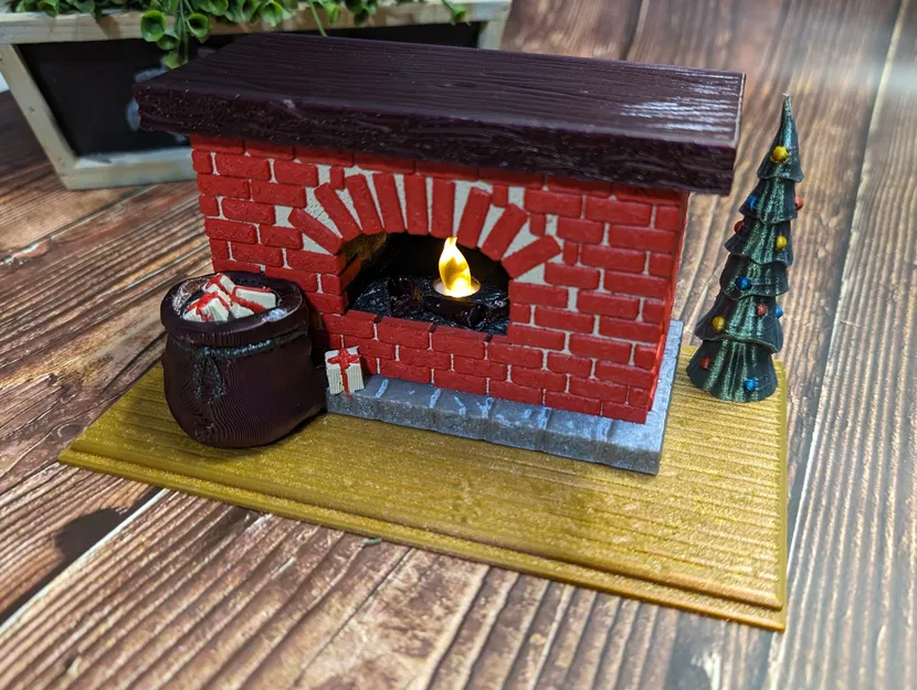 Chân Nến Lò Sưởi Giáng Sinh - Image 2