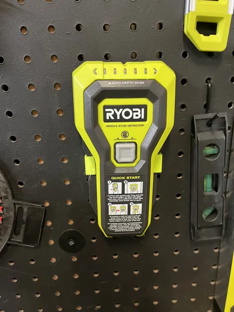 Giá Treo Máy Dò Đinh Tán RYOBI ESF5002 Lên Tấm Lỗ Pegboard - Image 3