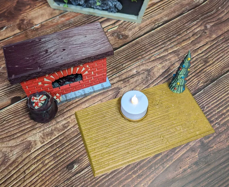 Chân Nến Lò Sưởi Giáng Sinh - Image 3