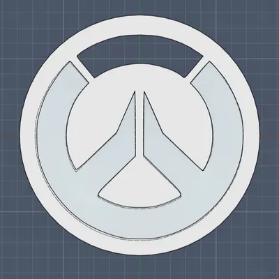MÓC KHÓA LOGO OVERWATCH