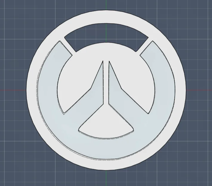 MÓC KHÓA LOGO OVERWATCH 1