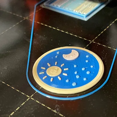 Bản In Thử Nghiệm Nhanh MMU - Đĩa Mặt Trời Mặt Trăng Sao