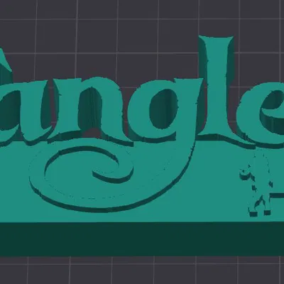 Mô Hình Fan Art "Tangled"