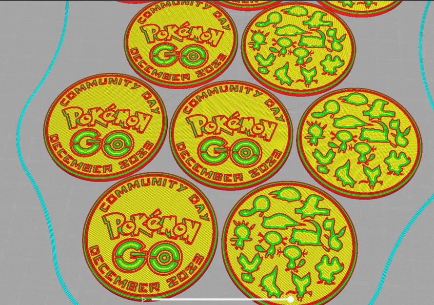 Đồng xu Pokemon Go Community Day #79 - 2023 - Image 1