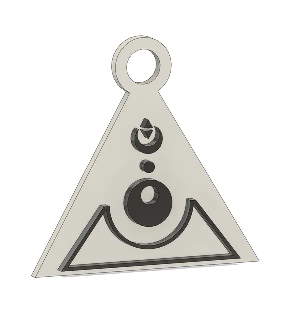 Mặt Dây Chuyền Bùa Chú Phù Thủy (Parametric) - Image 1