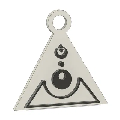 Mặt Dây Chuyền Bùa Chú Phù Thủy (Parametric)