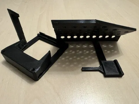 Giá Đỡ Điện Thoại Kèm Giá Đỡ Nhiệt Kế Điều Chỉnh Cho Prusa Enclosure Nguyên Bản - Image 2