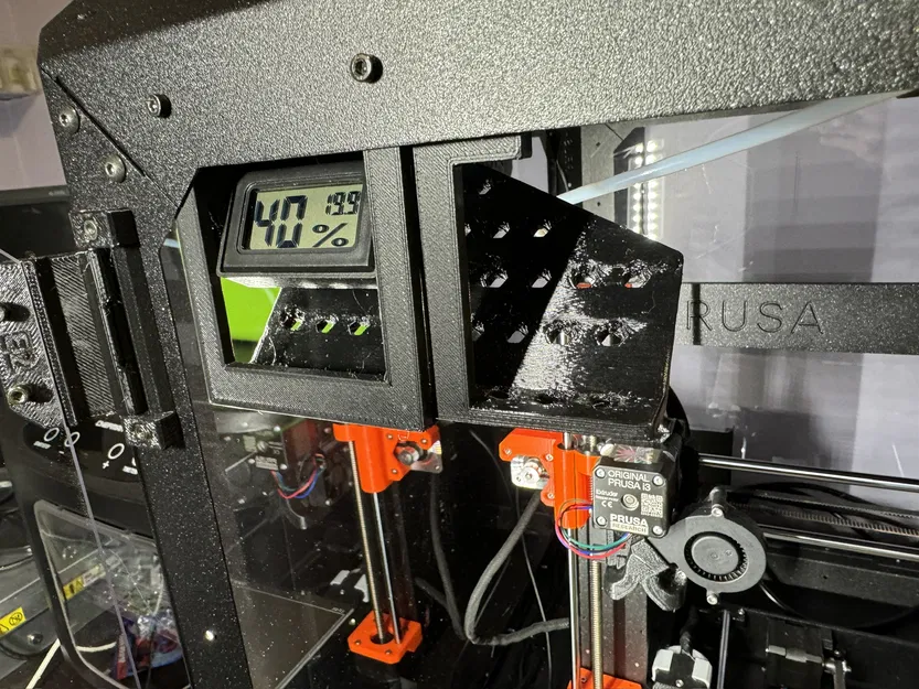 Giá Đỡ Điện Thoại Kèm Giá Đỡ Nhiệt Kế Điều Chỉnh Cho Prusa Enclosure Nguyên Bản - Image 6