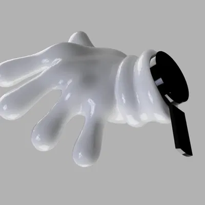 Móc Treo Đồ Hình Bàn Tay Mickey Mouse