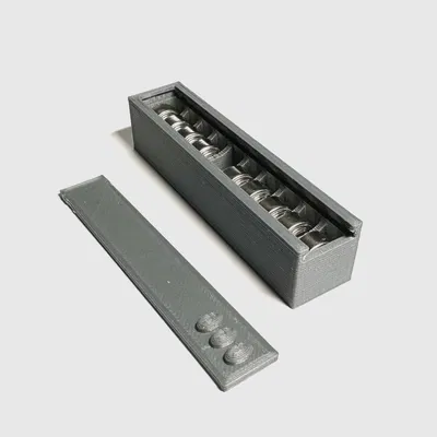 Hộp Đựng Pin LR44 / AG13 Có Nắp Trượt