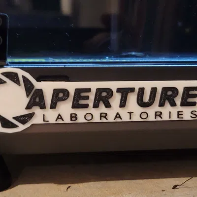 Nắp Che Cổng USB Creality K1 Theo Phong Cách Aperture Laboratories