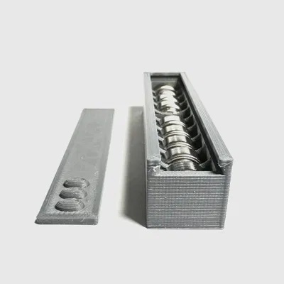 Hộp Đựng Pin LR44 / AG13 Có Nắp Trượt