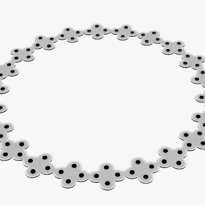 Vòng Cổ Hình Cỏ Ba Lá