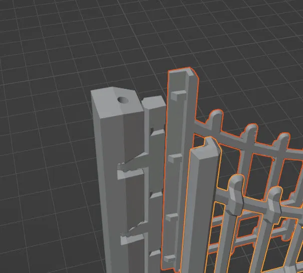 Hàng Rào - Tàn tích Giả tưởng - Bộ Xây dựng Module - Địa hình Game - Image 9