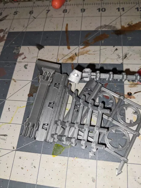 Hàng Rào - Tàn tích Giả tưởng - Bộ Xây dựng Module - Địa hình Game - Image 10