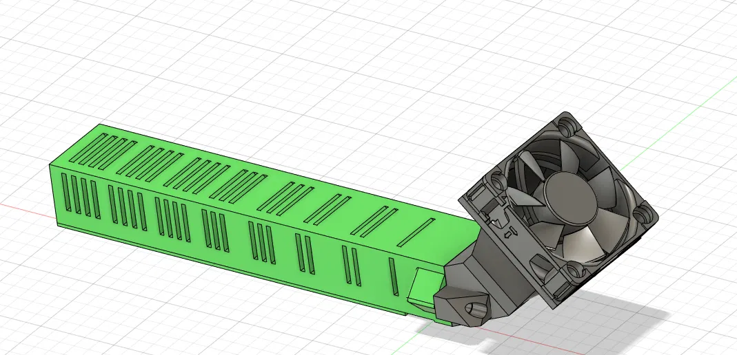 Ống Tản Nhiệt Quạt Tròn 40mm Cho Driver BTT Octopus - Image 1