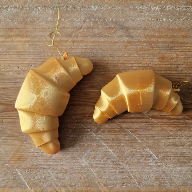 Móc Trang Trí Bánh Sừng Bò Cho Cây Thông Noel - Image 2