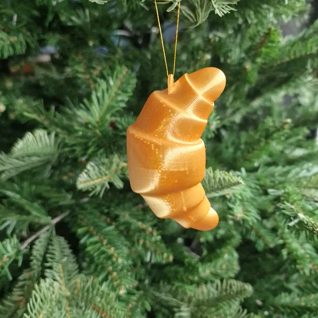 Móc Trang Trí Bánh Sừng Bò Cho Cây Thông Noel - Image 3