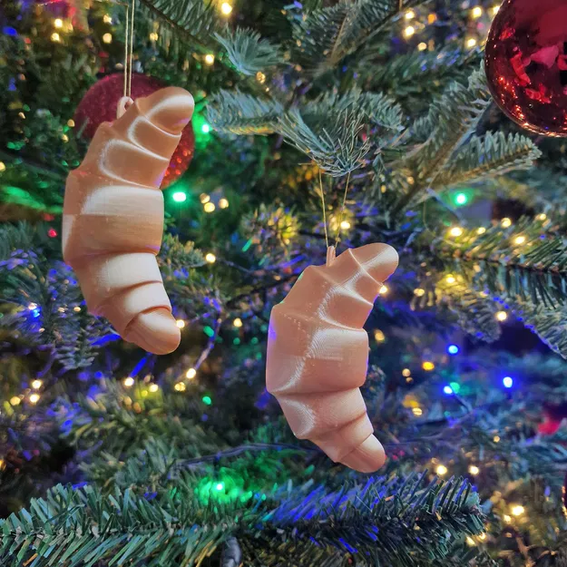 Móc Trang Trí Bánh Sừng Bò Cho Cây Thông Noel - Image 4