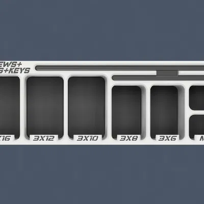 Khay đựng ốc, đai ốc, chìa khóa BaBo 6x2