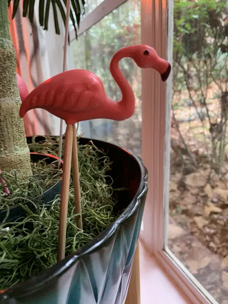 Mô hình chim Hồng Hạc remix bởi Angelo Santarella/asdesign - Image 1