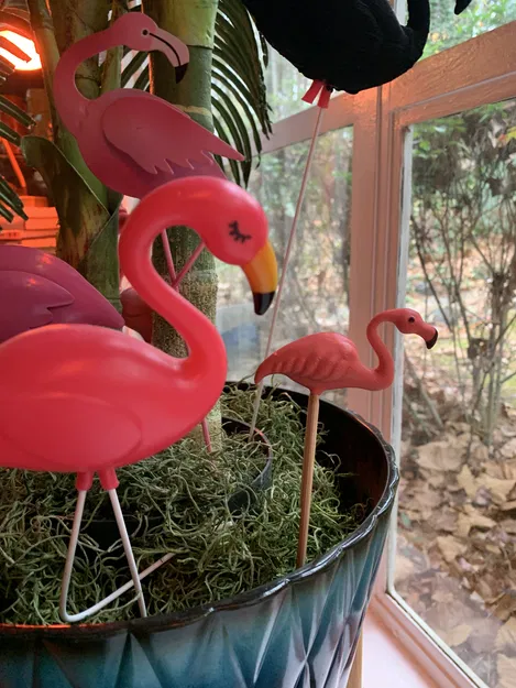 Mô hình chim Hồng Hạc remix bởi Angelo Santarella/asdesign - Image 2