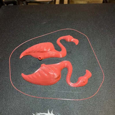 Mô hình chim Hồng Hạc remix bởi Angelo Santarella/asdesign