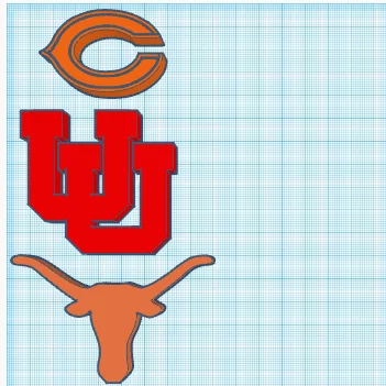 Logo Texas, Logo Gấu, và Logo Utah