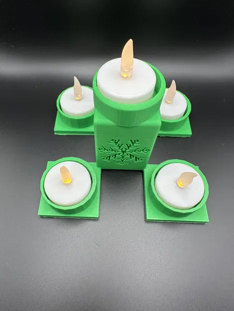 Chân Nến Trung Tâm Mùa Lễ Hội - Image 2