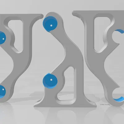 Giá đỡ cuộn dây tóc trái, phải và giữa