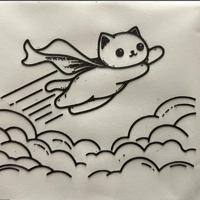 Mèo Con Trên Trời