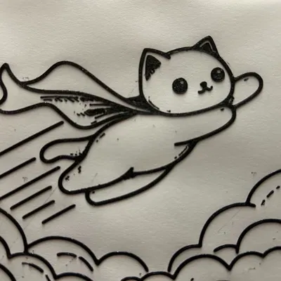 Mèo Con Trên Trời