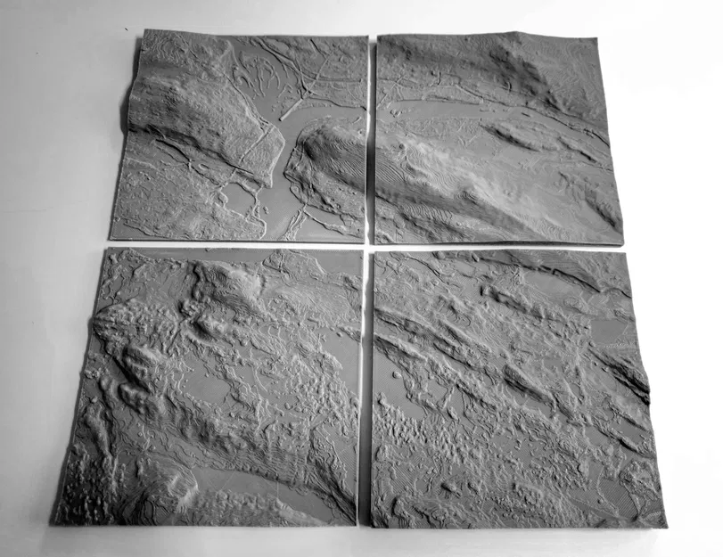 Bản Đồ Độ Cao DEM Rovaniemi - Quê Hương Ông Già Noel - Image 2