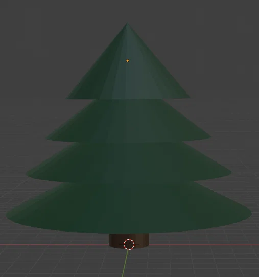 Cây Trang Trí 2 Màu - Image 1