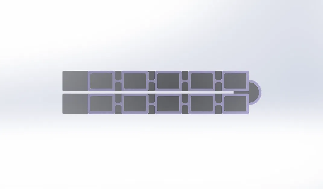 Hộp đựng pin 2s LiPo kiểu băng đạn 10 viên - Image 5