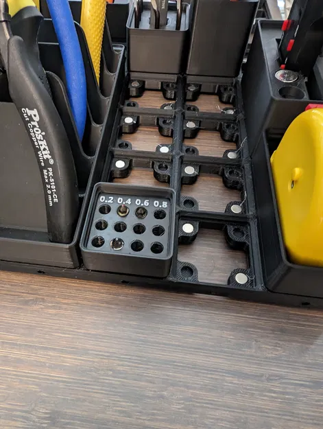 Hộp Đựng Đầu Phun Bambu Lab CHT Clone Ren M6 Gridfinity - Image 3