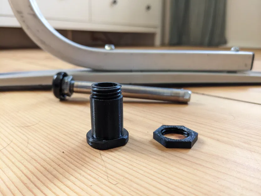 Tẩu/Adapter Gắn Bộ Trượt Tuyết Ski Kit Cho Trục Chariot CX - Image 1