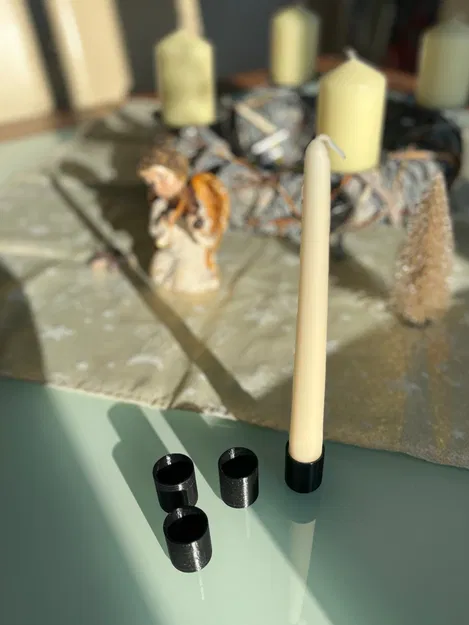 Đế cắm nến nam châm tùy chỉnh đơn giản - Image 2