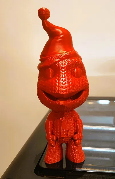 Ông Già Noel Sackboy - In Không Cần Giá Đỡ - Image 1