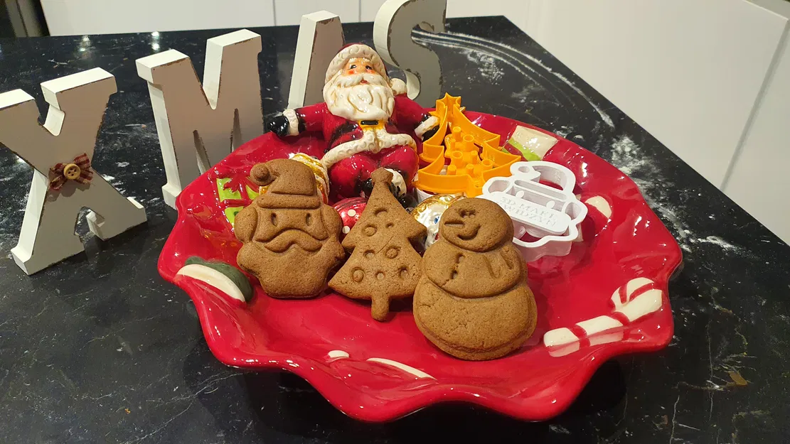 Khuôn cắt bánh quy Ông Già Noel - Image 2