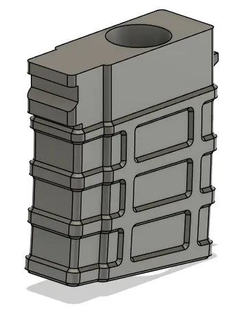 Hộp tiếp đạn Airsoft AK Ngắn Kiểu PMAG - Image 1