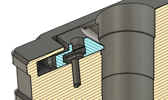 Hộp tiếp đạn Airsoft AK Ngắn Kiểu PMAG - Image 2