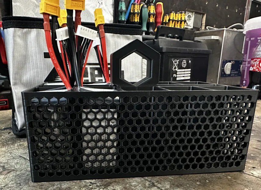 Hộp Sắp Xếp Pin LiPo cho Túi Chống Cháy 6S 1300Mah - Image 1