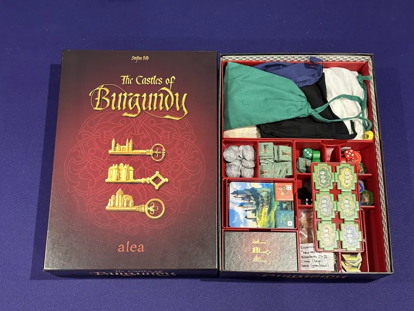 Chèn Hộp Castles of Burgundy (2019) - Image 1