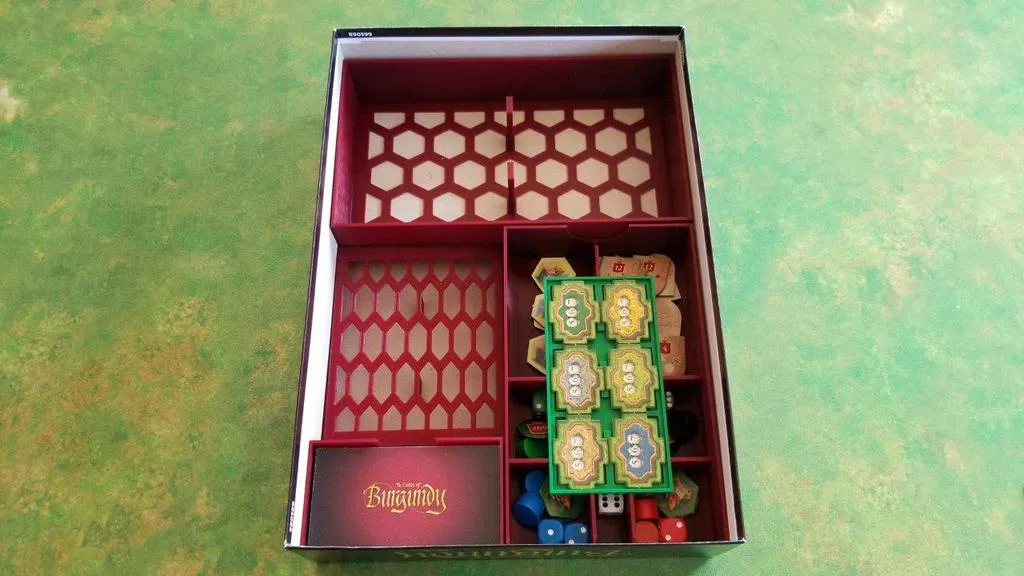 Hộp Đựng "Castles of Burgundy Anniversary Insert / Organizer" - Image 5