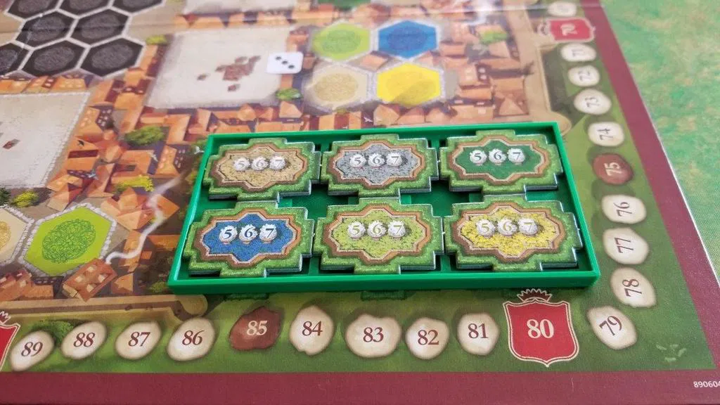 Hộp Đựng "Castles of Burgundy Anniversary Insert / Organizer" - Image 7