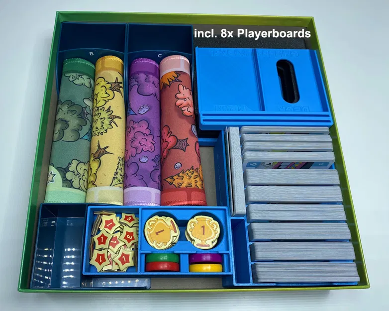 CHALLENGERS! Khay lót: Hộp thẻ + Hộp token + Bàn người chơi - Image 6