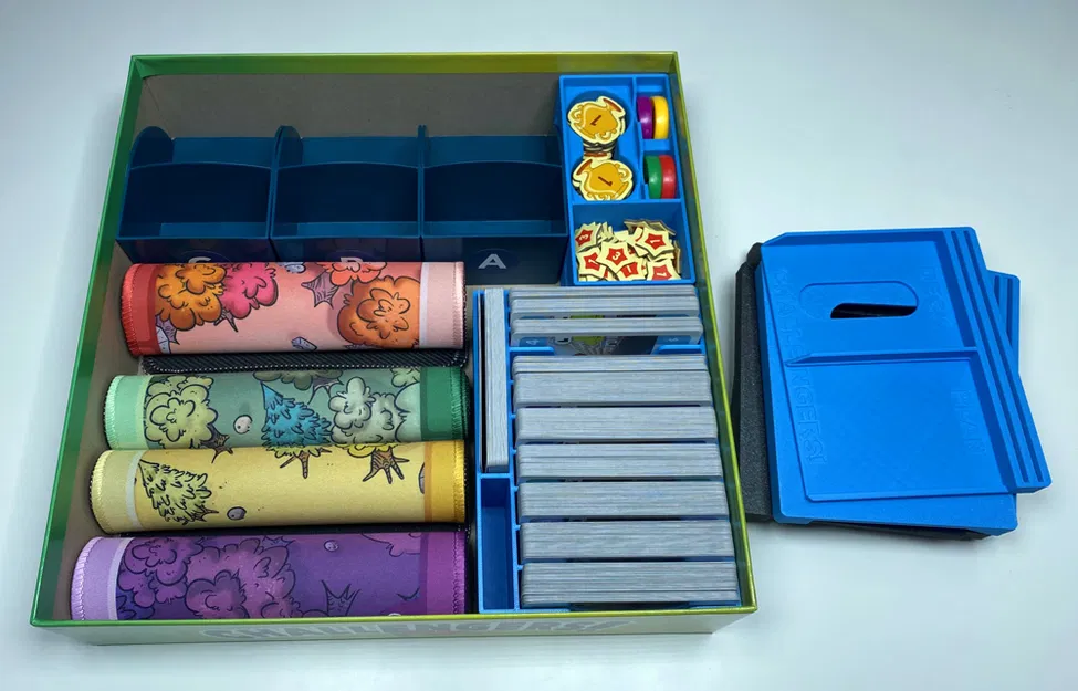 CHALLENGERS! Khay lót: Hộp thẻ + Hộp token + Bàn người chơi - Image 7