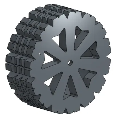 Bánh Xe RC Tỉ Lệ 1/10